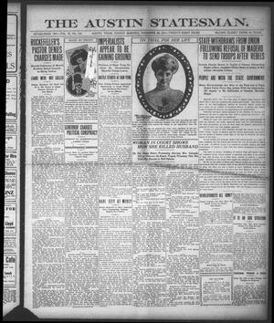 Primary view of object titled 'The Austin Statesman. (Austin, Tex.), Vol. 42, No. 319, Ed. 1 Sunday, November 26, 1911'.