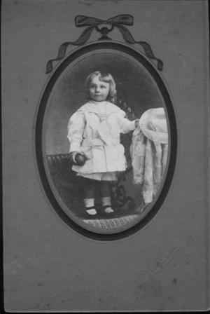 [Raymond Moers as a young child.]