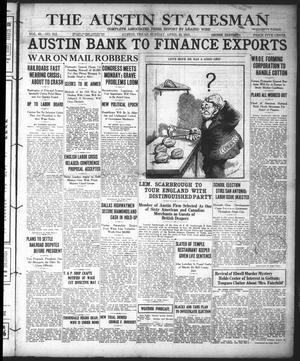 Primary view of object titled 'The Austin Statesman (Austin, Tex.), Vol. 49, No. 312, Ed. 1 Sunday, April 10, 1921'.