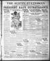 Thumbnail image of item number 1 in: 'The Austin Statesman (Austin, Tex.), Vol. 49, No. 335, Ed. 1 Tuesday, May 3, 1921'.