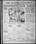 Thumbnail image of item number 1 in: 'The Austin Statesman (Austin, Tex.), Vol. 50, No. 214, Ed. 1 Saturday, December 31, 1921'.
