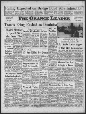 The Orange Leader (Orange, Tex.), Vol. 62, No. 102, Ed. 1 Monday, May 3, 1965
