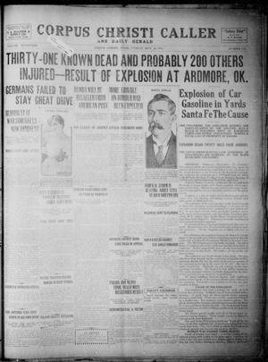 Corpus Christi Caller and Daily Herald (Corpus Christi, Tex.), Vol. SEVENTEEN, No. 255, Ed. 1, Tuesday, September 28, 1915