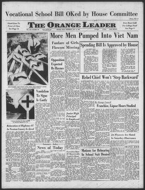 The Orange Leader (Orange, Tex.), Vol. 62, No. 109, Ed. 1 Wednesday, May 12, 1965