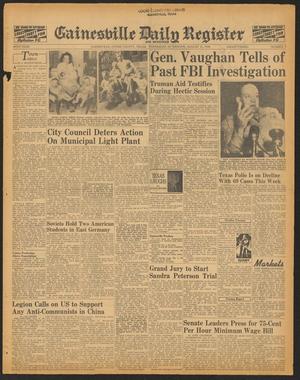 Gainesville Daily Register and Messenger (Gainesville, Tex.), Vol. 60, No. 2, Ed. 1 Wednesday, August 31, 1949