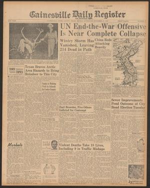 Gainesville Daily Register and Messenger (Gainesville, Tex.), Vol. 61, No. 77, Ed. 1 Monday, November 27, 1950