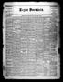 Thumbnail image of item number 1 in: 'Texas Vorwärts. (Austin, Tex.), Vol. 1, No. 3, Ed. 1 Friday, November 9, 1883'.