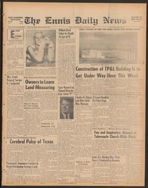 The Ennis Daily News (Ennis, Tex.), Vol. 75, No. 213, Ed. 1 Monday, September 11, 1967