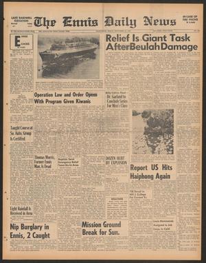 The Ennis Daily News (Ennis, Tex.), Vol. 75, No. 223, Ed. 1 Friday, September 22, 1967