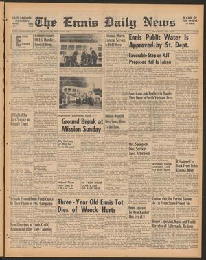 The Ennis Daily News (Ennis, Tex.), Vol. 75, No. 225, Ed. 1 Monday, September 25, 1967