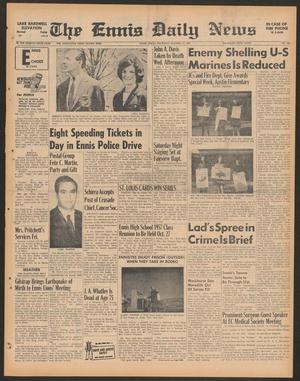 The Ennis Daily News (Ennis, Tex.), Vol. 75, No. 240, Ed. 1 Thursday, October 12, 1967