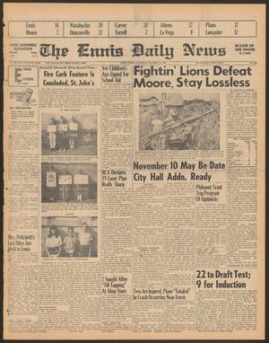 Primary view of object titled 'The Ennis Daily News (Ennis, Tex.), Vol. 75, No. 242, Ed. 1 Saturday, October 14, 1967'.