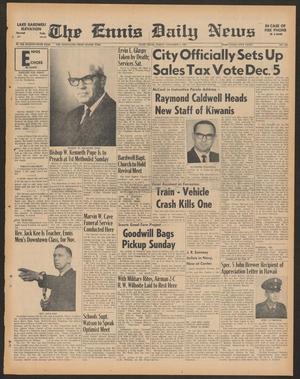 The Ennis Daily News (Ennis, Tex.), Vol. 75, No. 258, Ed. 1 Friday, November 3, 1967