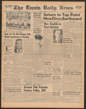 The Ennis Daily News (Ennis, Tex.), Vol. 75, No. 263, Ed. 1 Thursday, November 9, 1967