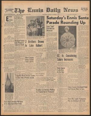 The Ennis Daily News (Ennis, Tex.), Vol. 75, No. 280, Ed. 1 Thursday, November 30, 1967