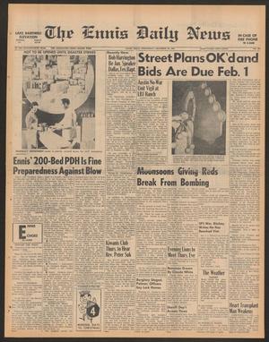 The Ennis Daily News (Ennis, Tex.), Vol. 75, No. 297, Ed. 1 Wednesday, December 20, 1967