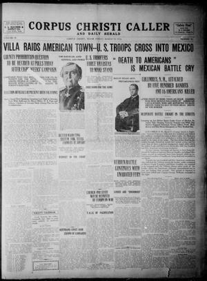 Corpus Christi Caller and Daily Herald (Corpus Christi, Tex.), Vol. 18, No. 83, Ed. 1, Friday, March 10, 1916