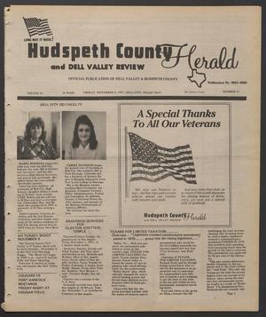 Hudspeth County Herald and Dell Valley Review (Dell City, Tex.), Vol. 35, No. 11, Ed. 1 Friday, November 8, 1991