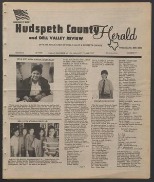 Hudspeth County Herald and Dell Valley Review (Dell City, Tex.), Vol. 35, No. 17, Ed. 1 Friday, December 13, 1991