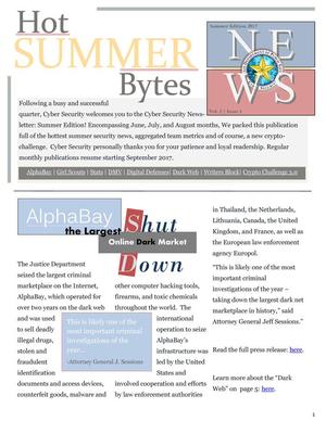 Cyber Security News, Volume 2, Number 4, Summer 2017