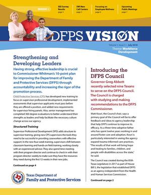 DFPS Vision, Volume 1, Number 3, July 2018