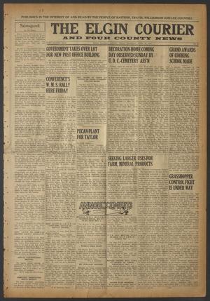 The Elgin Courier and Four County News (Elgin, Tex.), Vol. 48, No. 4, Ed. 1 Thursday, April 28, 1938