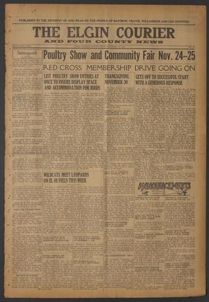 The Elgin Courier and Four County News (Elgin, Tex.), Vol. 49, No. 33, Ed. 1 Thursday, November 16, 1939