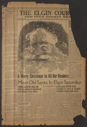 The Elgin Courier and Four County News (Elgin, Tex.), Vol. 49, No. [38], Ed. 1 Thursday, December 21, 1939