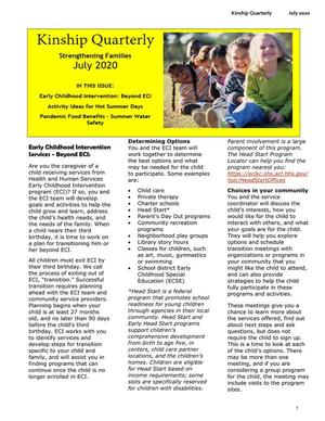 Kinship Quarterly, July 2020