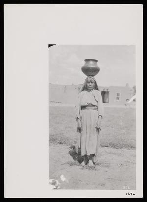 [Photograph of Woman With Vase]