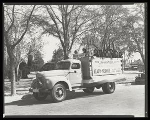 Primary view of object titled '[Salvation Army Officers in Truck]'.