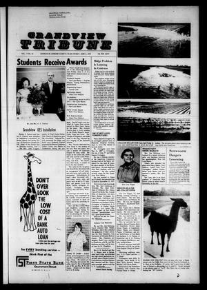 Primary view of object titled 'Grandview Tribune (Grandview, Tex.), Vol. 77, No. 43, Ed. 1 Friday, June 8, 1973'.