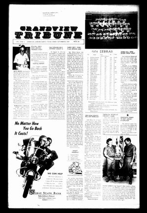 Primary view of object titled 'Grandview Tribune (Grandview, Tex.), Vol. 79, No. 4, Ed. 1 Friday, September 6, 1974'.