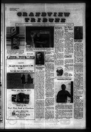 Primary view of object titled 'Grandview Tribune (Grandview, Tex.), Vol. 79, No. 50, Ed. 1 Friday, July 25, 1975'.