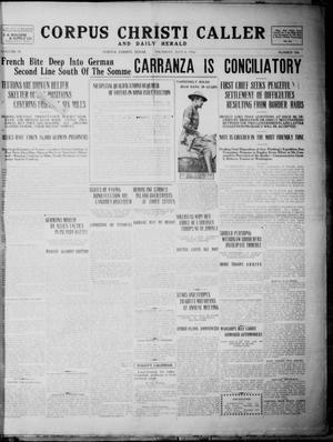 Corpus Christi Caller and Daily Herald (Corpus Christi, Tex.), Vol. 18, No. 184, Ed. 1, Thursday, July 6, 1916