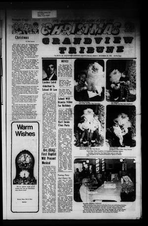 Primary view of object titled 'Grandview Tribune (Grandview, Tex.), Vol. 86, No. 18, Ed. 1 Friday, December 18, 1981'.