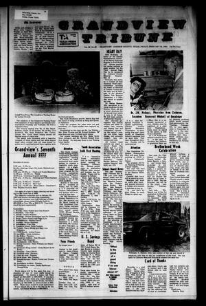 Primary view of object titled 'Grandview Tribune (Grandview, Tex.), Vol. 86, No. 26, Ed. 1 Friday, February 12, 1982'.