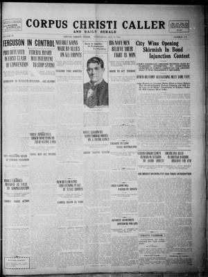 Corpus Christi Caller and Daily Herald (Corpus Christi, Tex.), Vol. 18, No. 213, Ed. 1, Wednesday, August 9, 1916