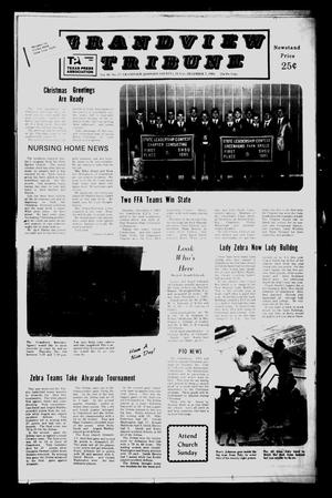 Primary view of object titled 'Grandview Tribune (Grandview, Tex.), Vol. 89, No. 17, Ed. 1 Friday, December 7, 1984'.