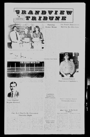 Primary view of object titled 'Grandview Tribune (Grandview, Tex.), Vol. 90, No. 34, Ed. 1 Friday, April 4, 1986'.