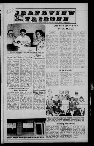 Primary view of object titled 'Grandview Tribune (Grandview, Tex.), Vol. 90, No. 36, Ed. 1 Friday, April 18, 1986'.