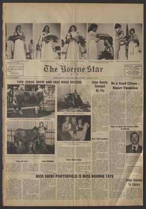 The Boerne Star (Boerne, Tex.), Vol. 74, No. 3, Ed. 1 Thursday, January 19, 1978