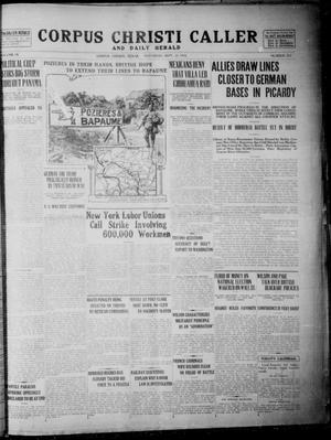 Corpus Christi Caller and Daily Herald (Corpus Christi, Tex.), Vol. 18, No. 252, Ed. 1, Saturday, September 23, 1916