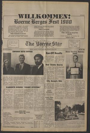 The Boerne Star (Boerne, Tex.), Vol. 76, No. 24, Ed. 1 Thursday, June 12, 1980