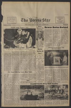 Primary view of object titled 'The Boerne Star (Boerne, Tex.), Vol. 76, No. 39, Ed. 1 Thursday, September 25, 1980'.