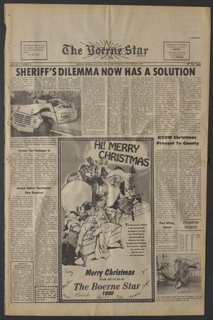 The Boerne Star (Boerne, Tex.), Vol. 76, No. 52, Ed. 1 Thursday, December 25, 1980
