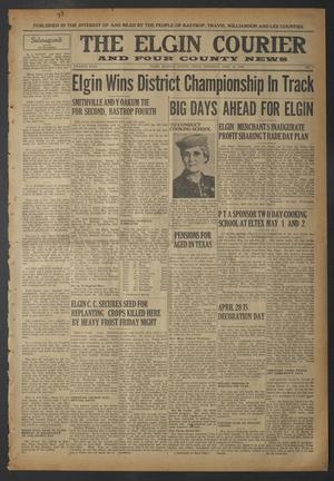 The Elgin Courier and Four County News (Elgin, Tex.), Vol. 50, No. 3, Ed. 1 Thursday, April 18, 1940