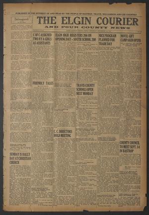 The Elgin Courier and Four County News (Elgin, Tex.), Vol. 50, No. 24, Ed. 1 Thursday, September 12, 1940