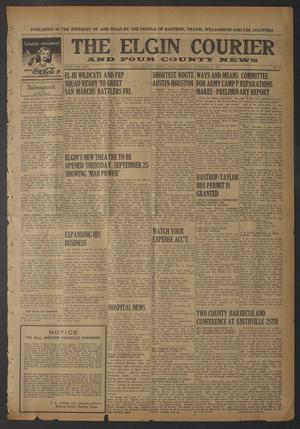 The Elgin Courier and Four County News (Elgin, Tex.), Vol. 51, No. 25, Ed. 1 Thursday, September 18, 1941