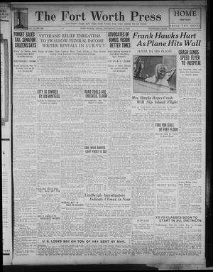 The Fort Worth Press (Fort Worth, Tex.), Vol. 11, No. 163, Ed. 1 Thursday, April 7, 1932